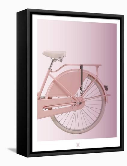 Bike II-TypeLike-Framed Stretched Canvas