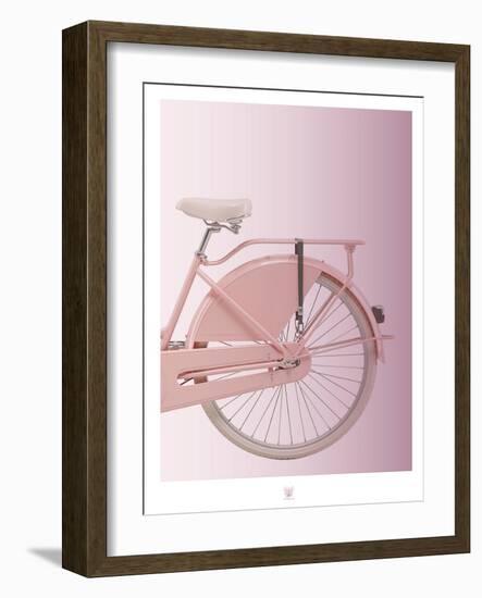 Bike II-TypeLike-Framed Art Print