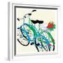 Bike Lovers-Jenny Frean-Framed Giclee Print