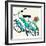 Bike Lovers-Jenny Frean-Framed Giclee Print