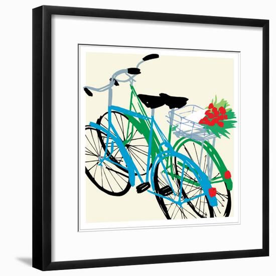 Bike Lovers-Jenny Frean-Framed Giclee Print