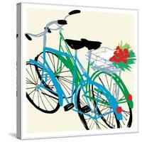 Bike Lovers-Jenny Frean-Stretched Canvas