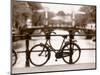 Bike on Bridge and Canal, Amsterdam, Holland-Jon Arnold-Mounted Photographic Print