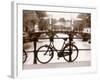Bike on Bridge and Canal, Amsterdam, Holland-Jon Arnold-Framed Photographic Print
