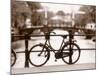 Bike on Bridge and Canal, Amsterdam, Holland-Jon Arnold-Mounted Photographic Print
