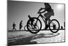 Bike on Lisbon-Moises Levy-Mounted Giclee Print