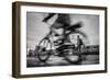 Bike on Paris 1-Moises Levy-Framed Giclee Print