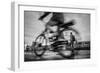 Bike on Paris 1-Moises Levy-Framed Giclee Print