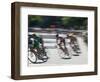 Bike Race, Downtown San Francisco, California, USA-Walter Bibikow-Framed Photographic Print