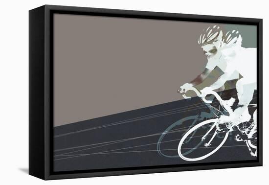 Bike Race-null-Framed Stretched Canvas