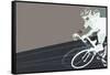 Bike Race-null-Framed Stretched Canvas