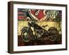 Bike Route 66 II-Eric Yang-Framed Art Print