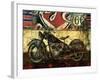 Bike Route 66 II-Eric Yang-Framed Art Print