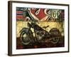 Bike Route 66 II-Eric Yang-Framed Art Print