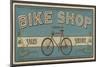 Bike Shop I-Erica J. Vess-Mounted Art Print