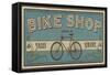 Bike Shop I-Erica J. Vess-Framed Stretched Canvas