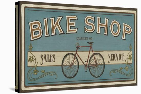 Bike Shop I-Erica J. Vess-Stretched Canvas