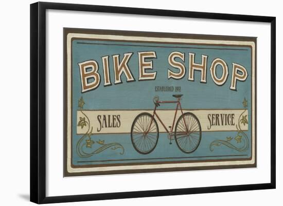 Bike Shop I-Erica J. Vess-Framed Art Print