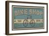 Bike Shop I-Erica J. Vess-Framed Premium Giclee Print