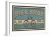 Bike Shop I-Erica J. Vess-Framed Premium Giclee Print