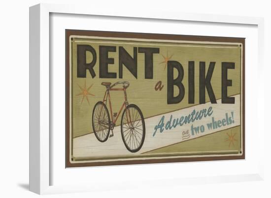 Bike Shop II-Erica J. Vess-Framed Art Print