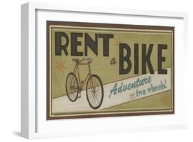 Bike Shop II-Erica J. Vess-Framed Art Print