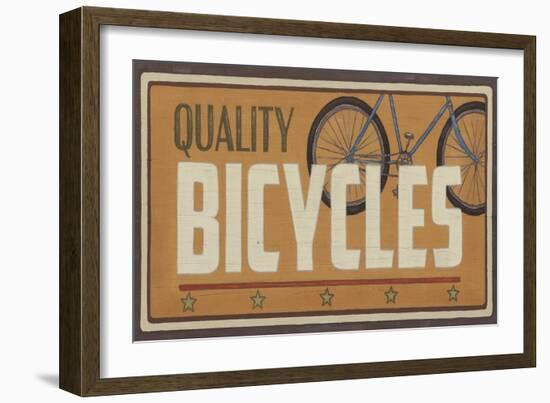 Bike Shop III-Erica J. Vess-Framed Art Print