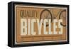 Bike Shop III-Erica J. Vess-Framed Stretched Canvas