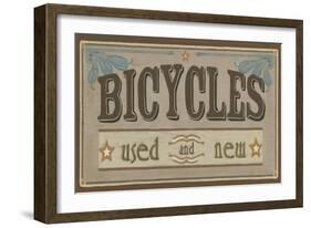 Bike Shop IV-Erica J. Vess-Framed Art Print