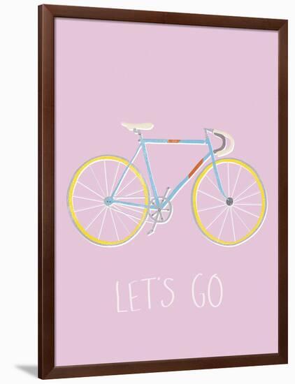 Bike Time-Clara Wells-Framed Giclee Print