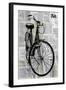 Bike-Loui Jover-Framed Art Print