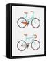 Bike-Dooder-Framed Stretched Canvas