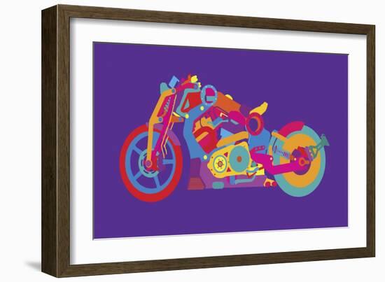 Bike-Yoni Alter-Framed Giclee Print