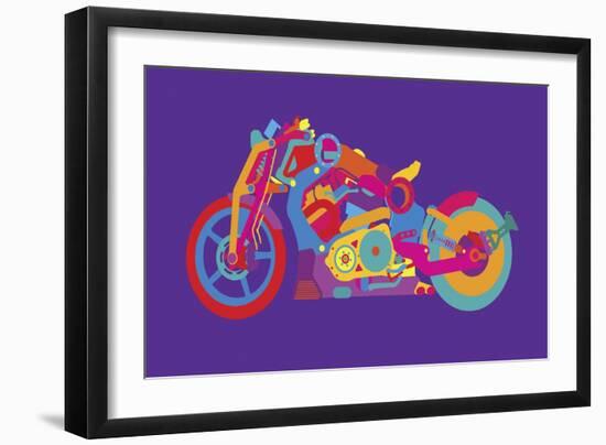 Bike-Yoni Alter-Framed Giclee Print