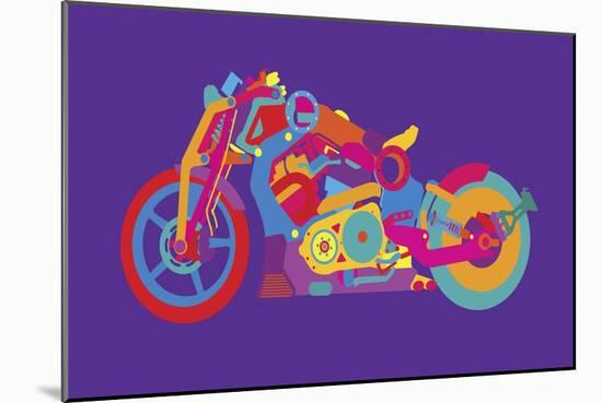 Bike-Yoni Alter-Mounted Giclee Print