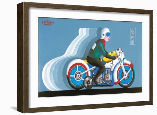 Biker, 1979-Tamas Galambos-Framed Giclee Print