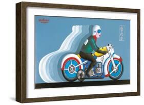 Biker, 1979-Tamas Galambos-Framed Giclee Print