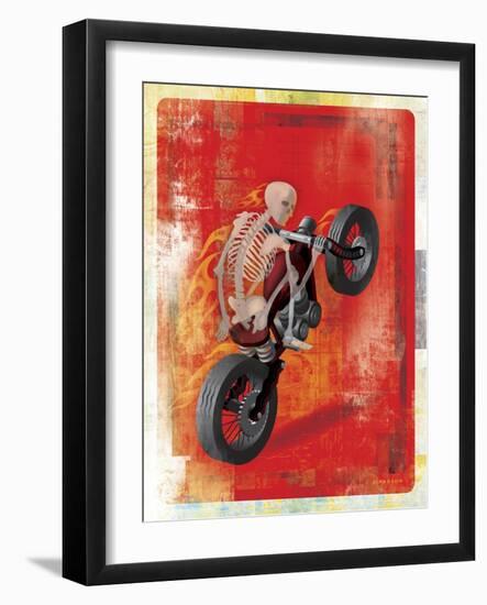 Biker 2-Greg Simanson-Framed Giclee Print