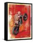 Biker 2-Greg Simanson-Framed Stretched Canvas