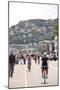 Bikers on Sausalito street, Marin County, California-Anna Miller-Mounted Photographic Print