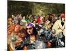 Bikers sur l’herbe-Barry Kite-Mounted Art Print