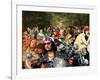 Bikers sur l’herbe-Barry Kite-Framed Art Print