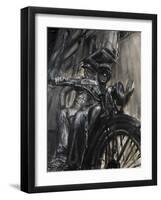 Bikers-Paolo Ottone-Framed Art Print