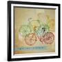 Bikes 1-Stella Bradley-Framed Giclee Print