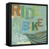 Bikes 4-Stella Bradley-Framed Stretched Canvas