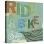 Bikes 4-Stella Bradley-Stretched Canvas