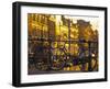 Bikes, Amsterdam, Holland-Peter Adams-Framed Premium Photographic Print