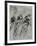 Bikes In The Rain-Pol Ledent-Framed Art Print