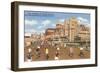 Bikes on Boardwalk, Atlantic City, New Jersey-null-Framed Art Print