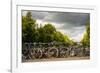 Bikes on Bridge I-Erin Berzel-Framed Photographic Print
